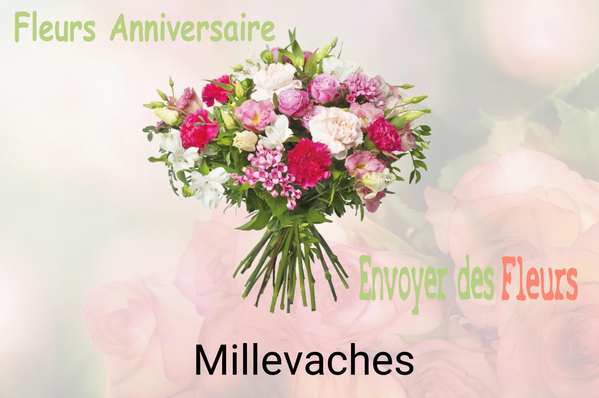 Bouquet de fleurs d’anniversaire livré à Millevaches