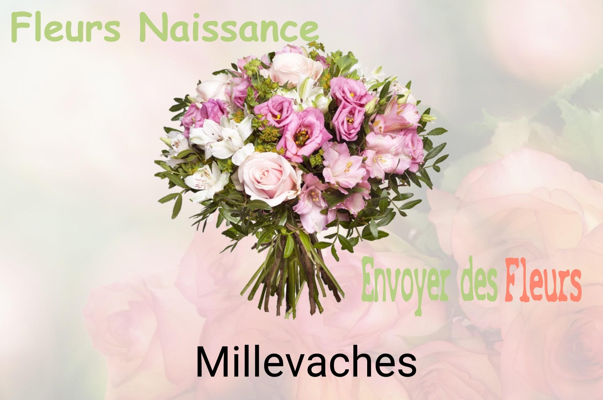 Bouquet de fleurs de naissance livré à Millevaches
